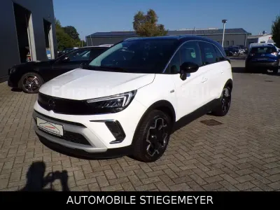 Gebraucht Opel Crossland X Elegance 83 PS (61 kW) 2022 Jade weiss/arktis weiss SUV