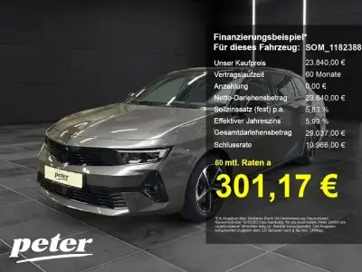 Gebraucht Opel Astra 131 PS (96 kW) 2025 Grau Kleinwagen