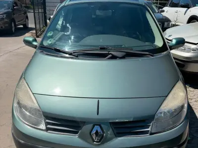 Gebraucht Renault Scénic II 2007 Grün Van / Kleinbus