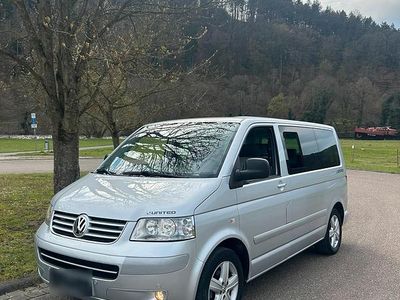 Second-hand VW T5 United 130 CP (95 kW) 2009 Argintiu Van