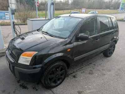 Gebraucht Ford Fusion 82 PS (60 kW) 2006 Schwarz Kleinwagen