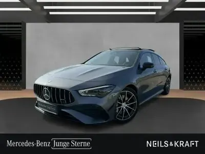 Używany Mercedes CLA35 AMG AMG 306 KM (225 kW) 2025 Szary Sedan/Limuzyna