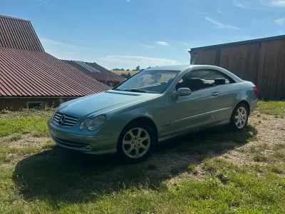 Gebraucht Mercedes CLK200 163 PS (119 kW) 2004 Blau Coupé