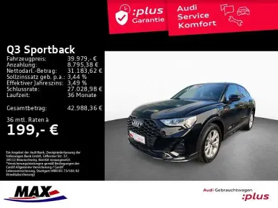 Usata Audi Q3 Sportback S-Line 150 CV (110 kW) 2025 Nero SUV