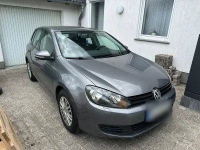 Gebraucht VW Golf VI Trendline 80 PS (58 kW) 2010 Grau Kleinwagen