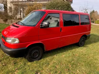 Usata VW T4 102 CV (75 kW) 1999 Rosso Furgone