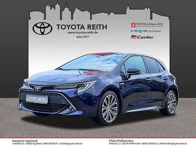 Gebraucht Toyota Corolla Team 122 PS (89 kW) 2021 Dark blue metallic (metallic) Limousine