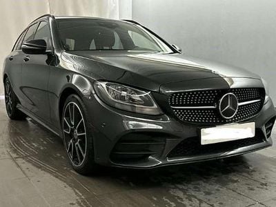 Gebraucht Mercedes C200 AMG line 194 PS (142 kW) 2020 Grafitgrau  metalliclack Kombi