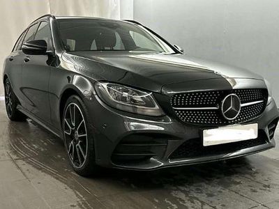 Grafitgrau metalliclack Gebraucht 2020 Mercedes C200 AMG line Kombi | 31.950 € (Fairer Preis)