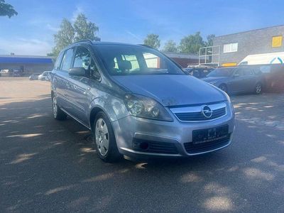 Gebraucht Opel Zafira Edition 120 PS (88 kW) 2007 Silber Van / Kleinbus