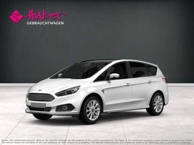 Gebraucht Ford S-MAX Titanium 160 PS (117 kW) 2017 Weiß Van / Kleinbus