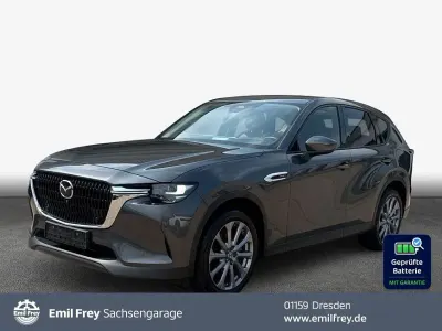 Gebraucht Mazda CX-60 Exclusive-Line 192 PS (141 kW) 2022 Machine grey metallic SUV