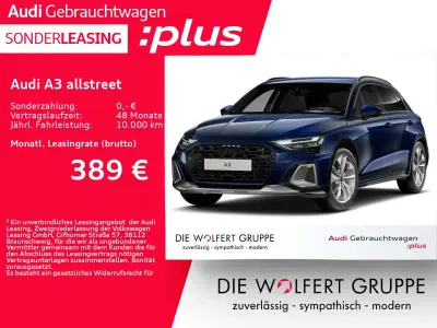 Gebraucht Audi A3 204 PS (150 kW) 2025 Navarrablau metallic Kombi
