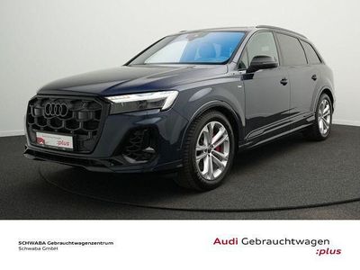 Second-hand Audi Q7 S-Line 340 CP (250 kW) 2025 Albastru SUV