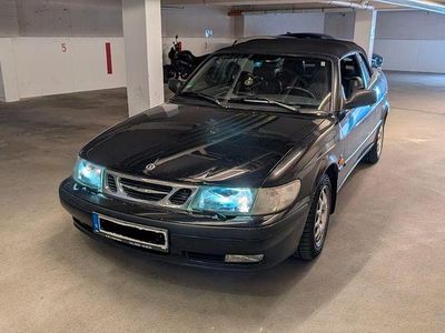 Gebraucht Saab 9-3 Cabriolet 131 PS (96 kW) 1998 Schwarz Cabrio