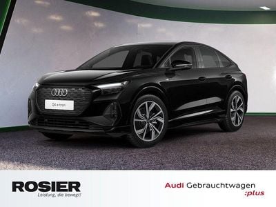 Schwarz / mythosschwarz Gebraucht 2022 Audi Q4 Sportback e-tron S-Line SUV | 25.990 € (Guter Preis)