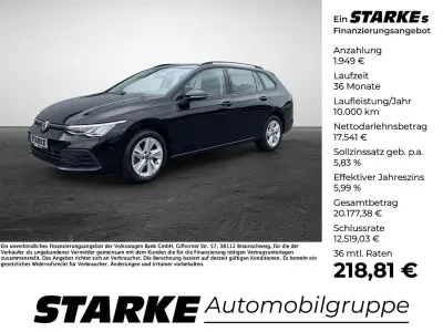 Gebraucht VW Golf VIII Life 116 PS (85 kW) 2023 Deep black perleffekt Kombi