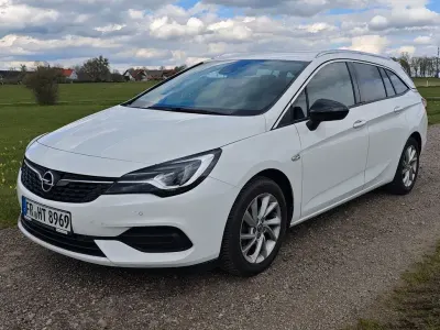 Gebraucht Opel Astra Business Elegance 122 PS (89 kW) 2021 Weiß Kombi