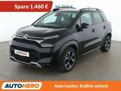 Gebraucht Citroën C3 Aircross PureTech 131 PS (96 kW) 2023 Schwarz SUV