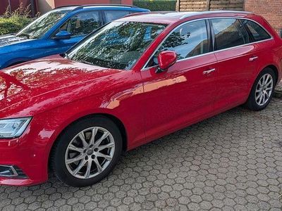Second-hand Audi A4 Design 150 CP (110 kW) 2017 Roșu Break