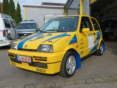 Gebraucht Fiat Cinquecento 55 PS (40 kW) 1996 Gelb Kleinwagen