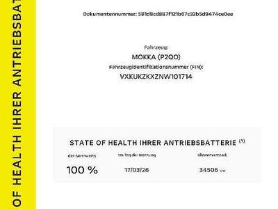 Gebraucht Opel Mokka-e Edition 100 kW (136 PS) 2022 Blau SUV