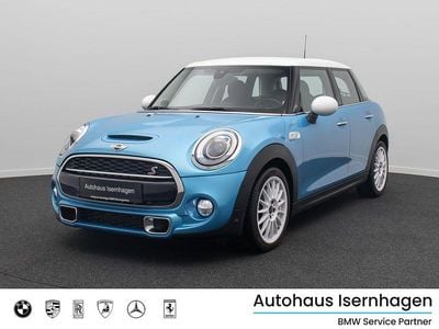 Gebraucht Mini Cooper SD 170 PS (125 kW) 2017 Electric blue ii schwarz Kleinwagen