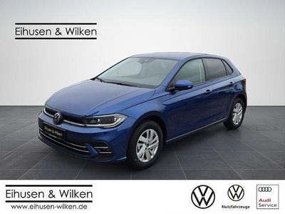 Neu VW Polo Style 95 PS (69 kW) 2025 Blau Limousine