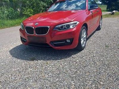 Gebraucht BMW 218 Sport Line 150 PS (110 kW) 2015 Rot Coupé