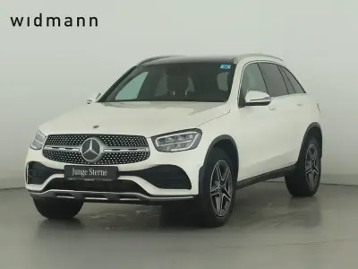 Gebraucht Mercedes GLC300de AMG line 306 PS (225 kW) 2022 Weiss SUV