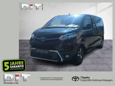 Gebraucht Toyota Proace Verso Comfort 144 PS (105 kW) 2022 Graphitschwarz metallic Kombi