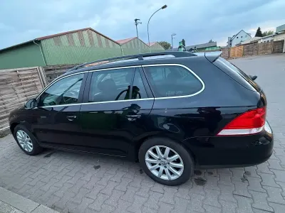 Gebraucht VW Golf VI 122 PS (89 kW) 2009 Schwarz Kleinwagen
