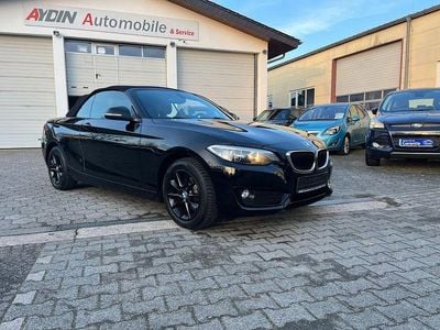 Schwarz Gebraucht 2016 BMW 218 Advantage Cabrio | 12.900 € (Fairer Preis)