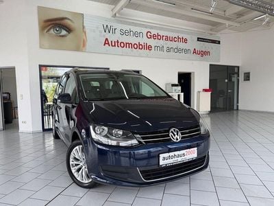 Gebraucht VW Sharan Comfortline 150 PS (110 kW) 2014 Blau Van / Kleinbus