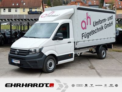 gebraucht VW Crafter 35 EIKA LR 2.0 TDI Pritsche Plane + Spriegel AHK*SHZ*DAB*KLIMA*