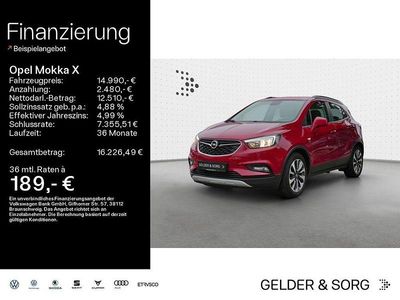 Gebraucht Opel Mokka X 140 PS (102 kW) 2019 Orientrot/velvet red met SUV