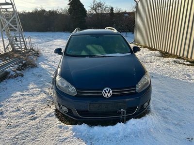 Gebraucht VW Golf VI 105 PS (77 kW) 2010 Blau Kleinwagen