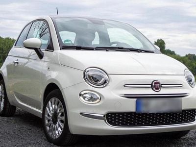 Gebraucht Fiat 500 Lounge 69 PS (50 kW) 2018 Weiß Kleinwagen