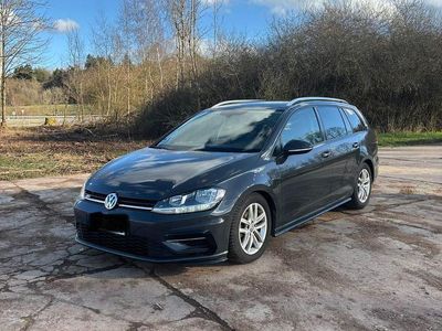 Usado VW Golf VII R-line 150 HP (110 kW) 2019 Cinzento Carrinha
