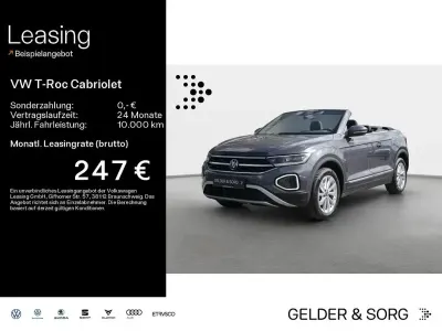 Gebraucht VW T-Roc Cabriolet 116 PS (85 kW) 2025 Grau Cabrio