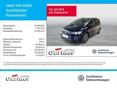Gebraucht VW Touran Goal 150 PS (110 kW) 2025 Blau Van / Kleinbus