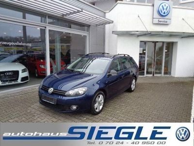 Gebraucht VW Golf VII Business 140 PS (102 kW) 2013 Blau metallic Kombi