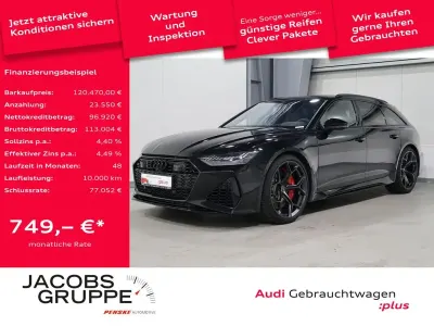 Brugt Audi RS6 Performance 630 HK (463 kW) 2025 Sort Stationcar