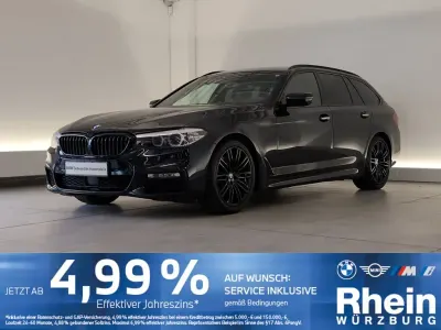 Używany BMW 520 M Sport 190 KM (139 kW) 2018 Czarny Kombi