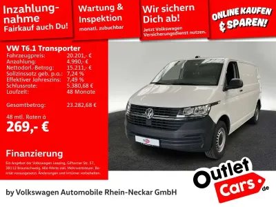 Gebraucht VW Transporter 150 PS (110 kW) 2020 Candyweiß Van