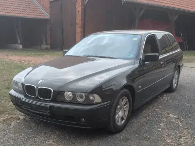 Gebraucht BMW 520 170 PS (125 kW) 2000 Schwarz Kombi