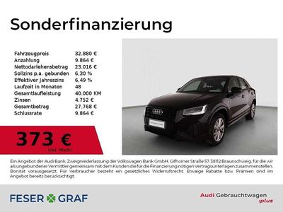 Gebraucht Audi Q2 S-Line 150 PS (110 kW) 2025 Mythosschwarz metallic SUV
