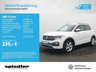 Gebraucht VW T-Cross Active 150 PS (110 kW) 2023 Pure white SUV