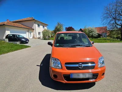 Brugt Opel Agila 75 HK (55 kW) 2006 Orange Hatchback