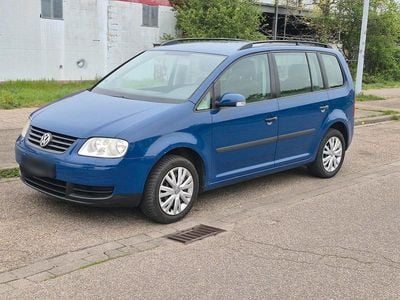 Gebraucht VW Touran 105 PS (77 kW) 2004 Blau Van / Kleinbus
